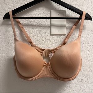 Victoria's Secret Nude Bra Lined Demi Convertible 36DD